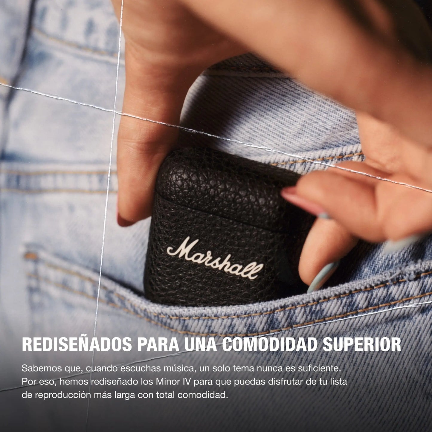 Audífonos Marshall Minor IV Bluetooth In Ear - Negro