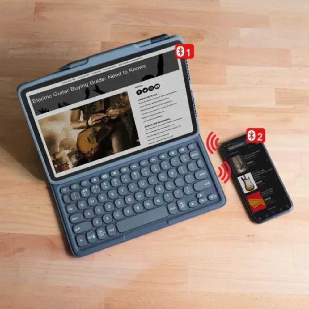 Case con teclado ZAGG ProKeys para iPad Air 10.9/11(M2,M3) Gris