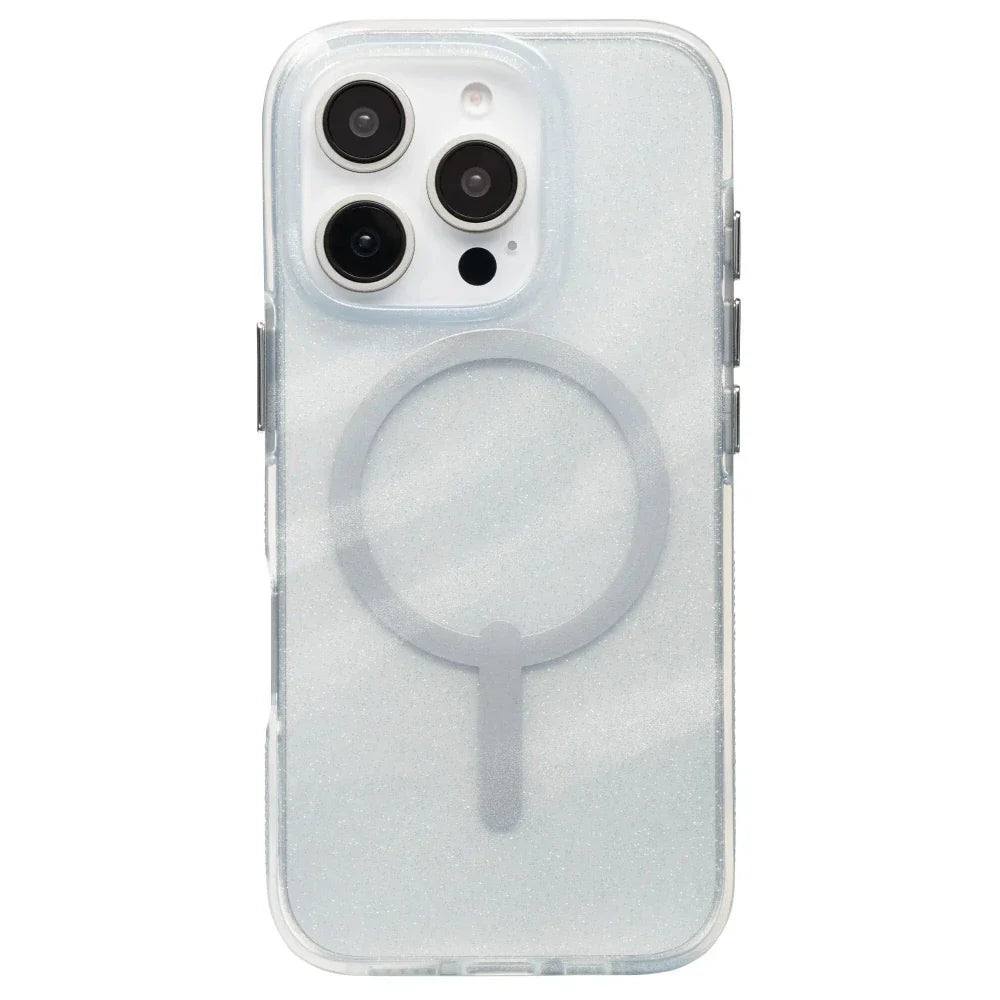 Case Zagg Milan Snap con MagSafe para iPhone 16 Pro - Plateado