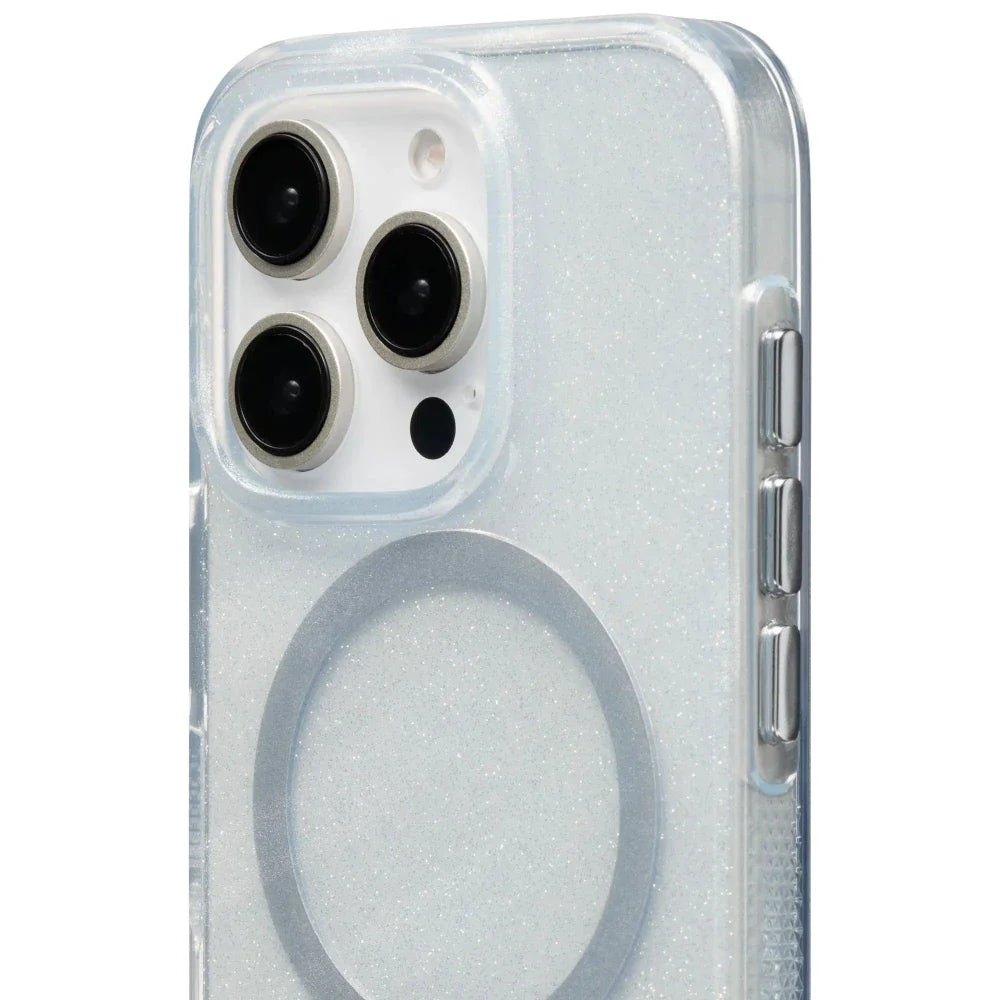 Case Zagg Milan Snap con MagSafe para iPhone 16 Pro - Plateado