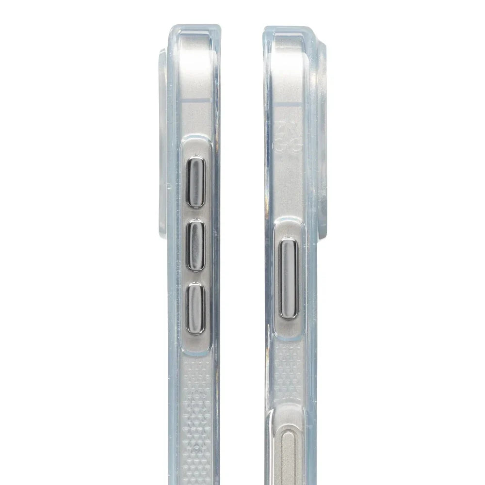 Case Zagg Milan Snap con MagSafe para iPhone 16 Pro - Plateado