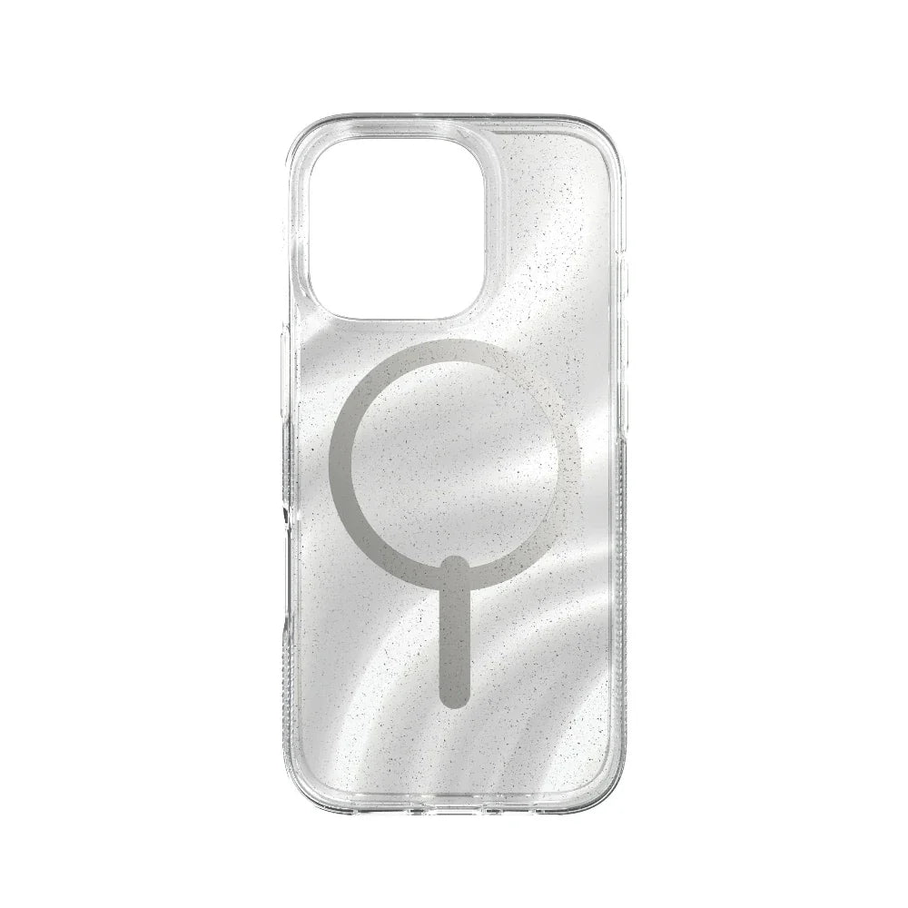 Case Zagg Milan Snap con MagSafe para iPhone 16 Pro Max - Plateado