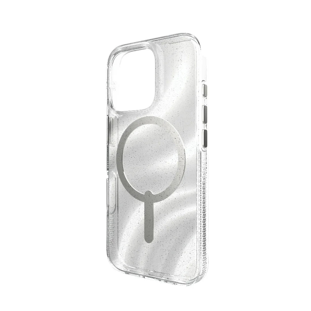 Case Zagg Milan Snap con MagSafe para iPhone 16 Pro Max - Plateado