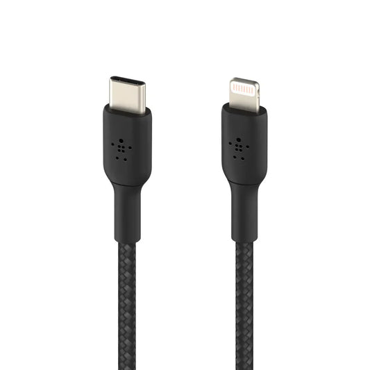 Cable_Belkin_Trenzado_USB_C_a_Lightning_1m_Negro_Imagen_posicion_1_iShop_Costa_Rica