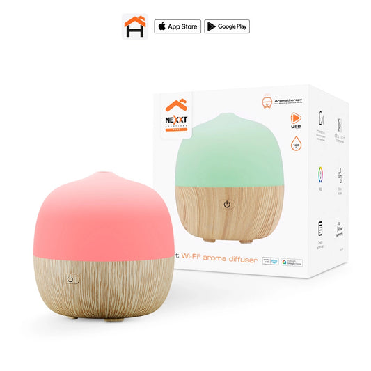 Difusor_de_Aroma_Nexxt_Inteligente_Wi-Fi_USB_120ml_Multicolor_Posición_1_iShop_Costa_Rica