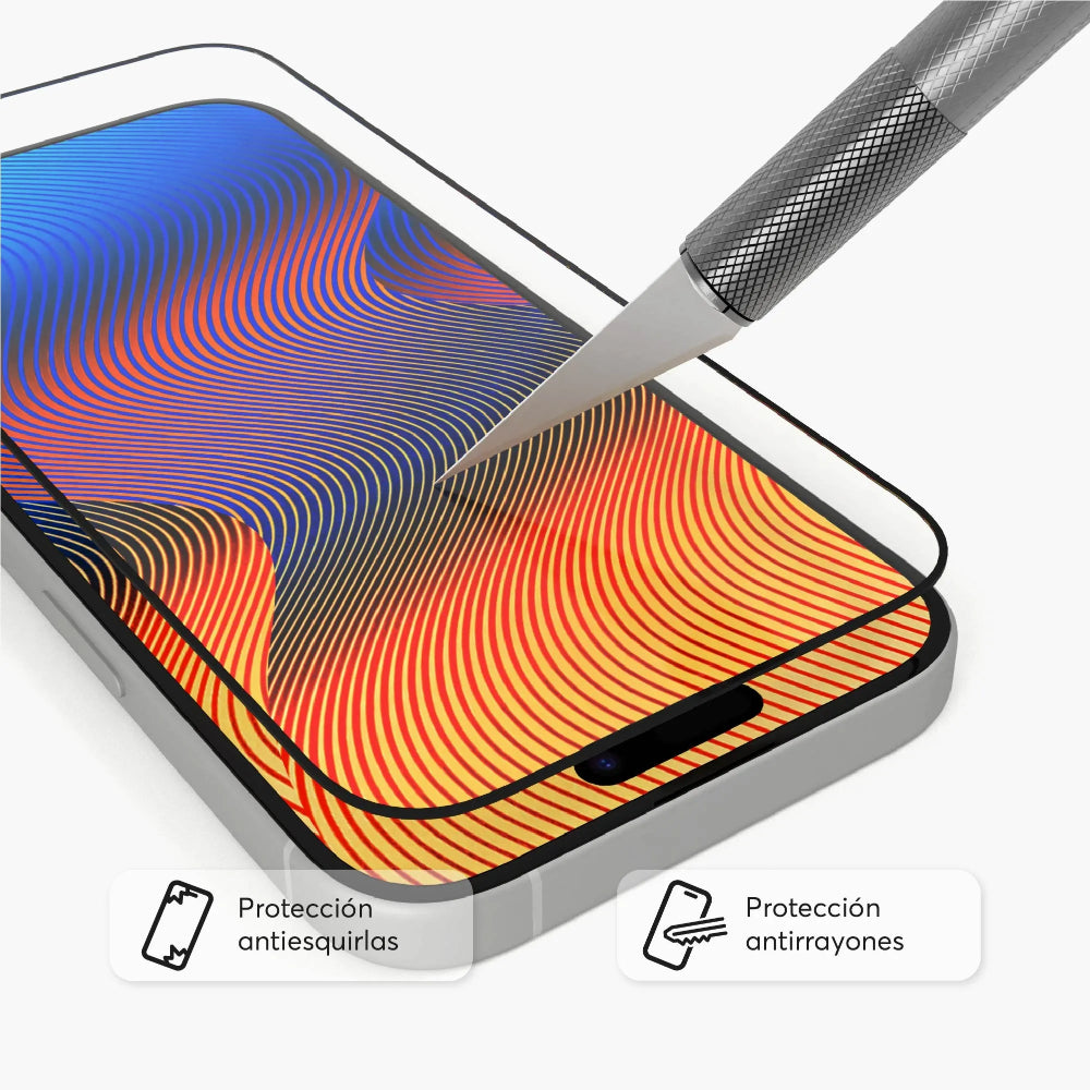 Protector de Pantalla NCO GlassGuard ShockProof para iPhone 17 -Transparente