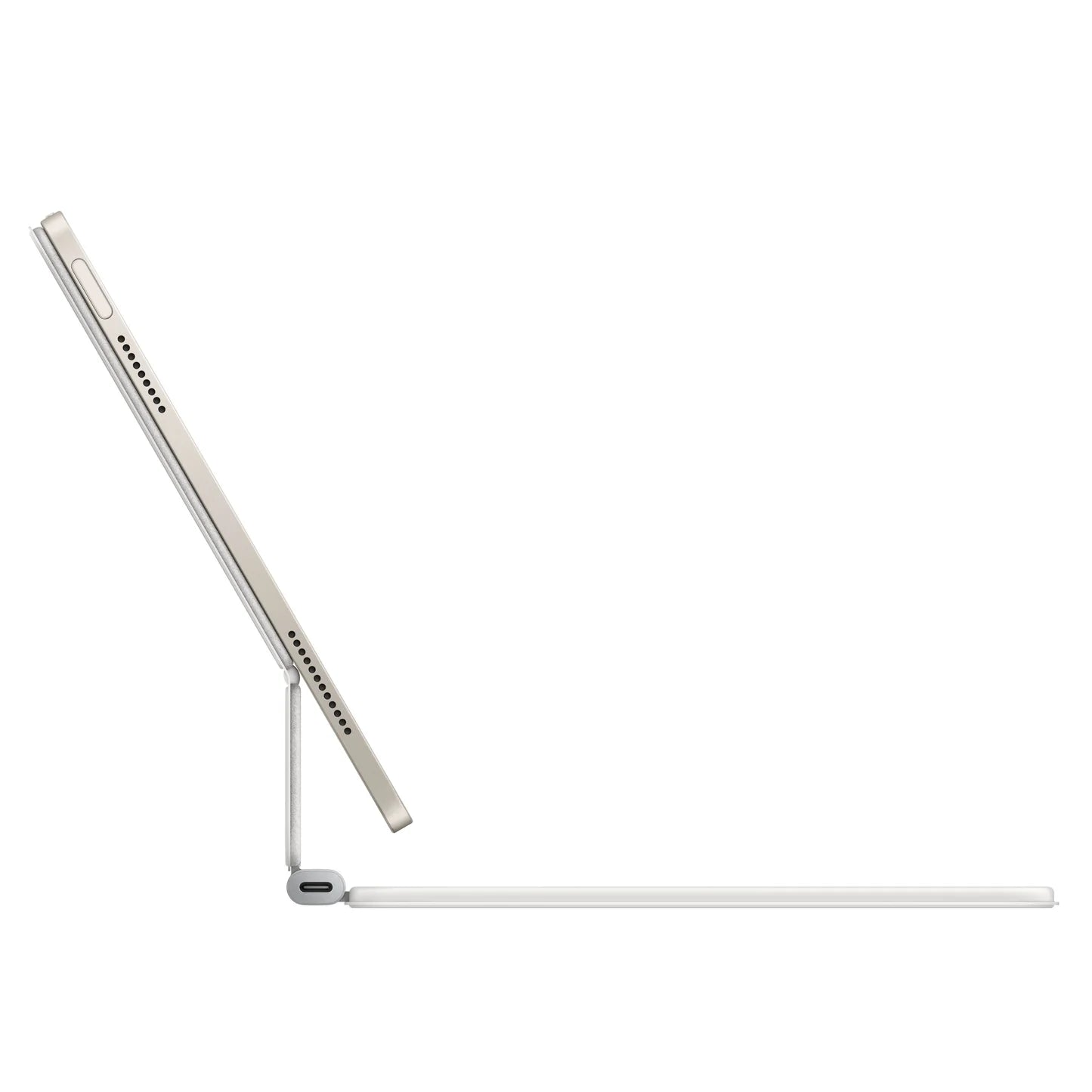 Magic Keyboard para el iPad Air de 11 pulgadas (M3) – Español – Blanco