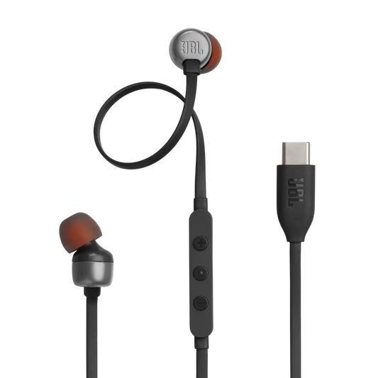 Audífonos JBL Tune 310C Cableado USB-C - Negro
