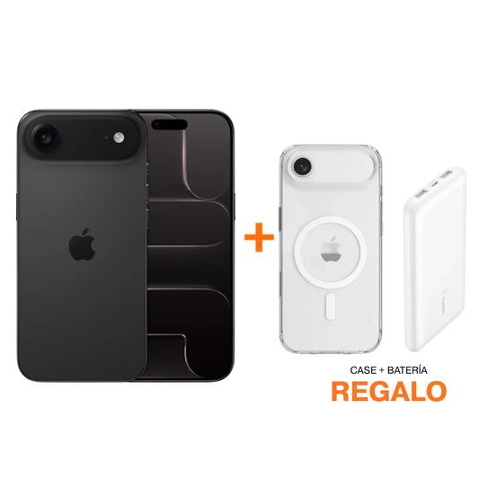 iPhone Air 256GB Negro Espacial + Batería Belkin + Case NCO
