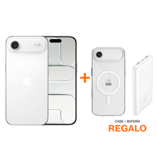 iPhone Air - 256GB - Blanco Nube + Batería Belkin + Case NCO