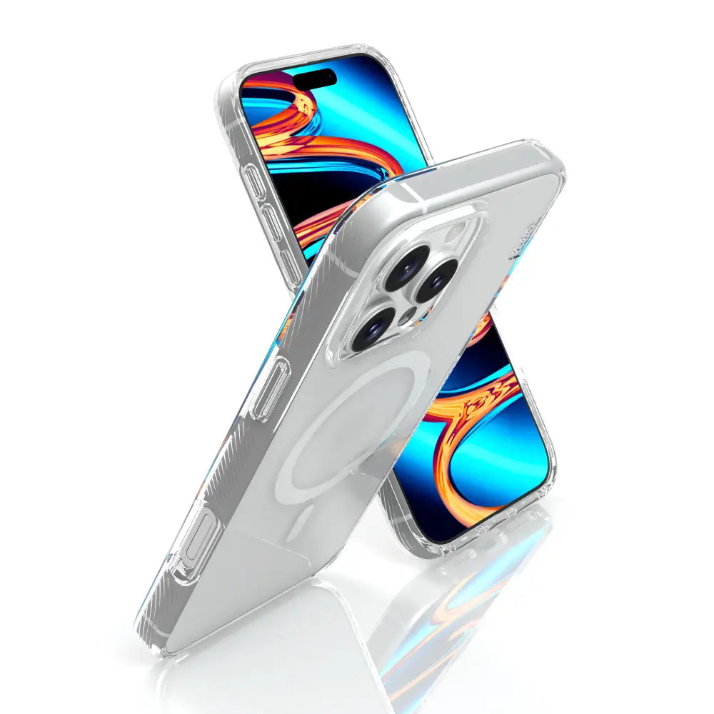 Case NCO SafeCase Force con MagSafe para iPhone 16 Pro Max - Transparente