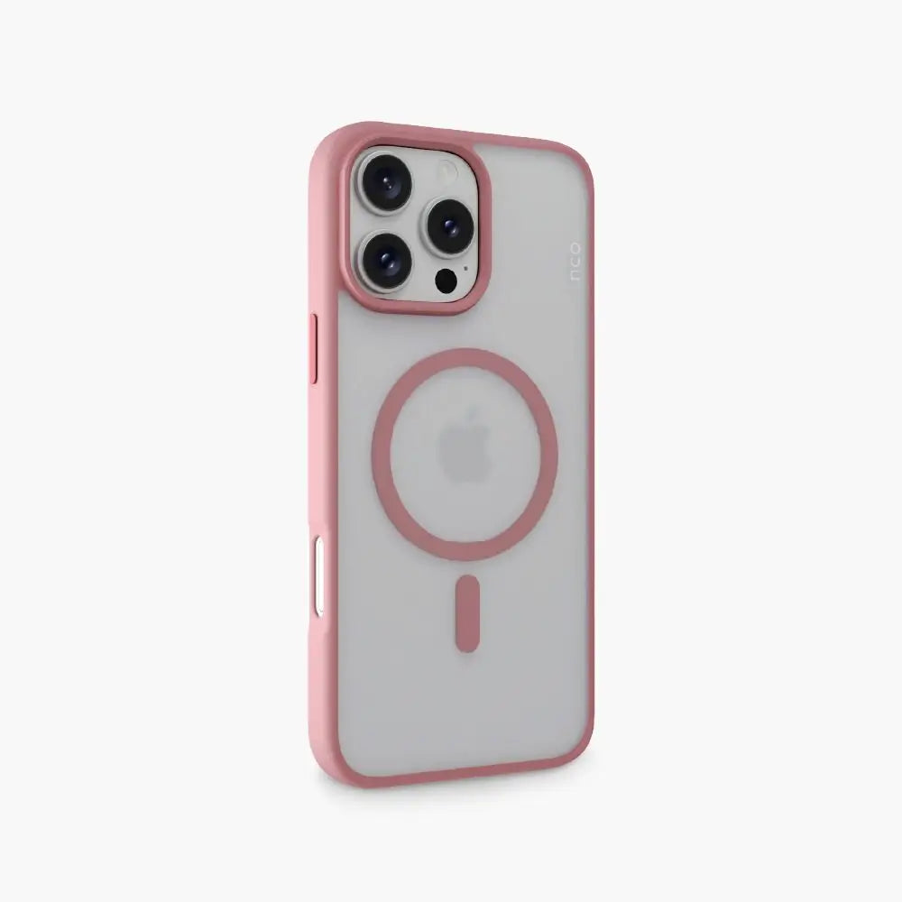 Case NCO SafeCase Lite con MagSafe para iPhone 16 Pro Max - Rosado