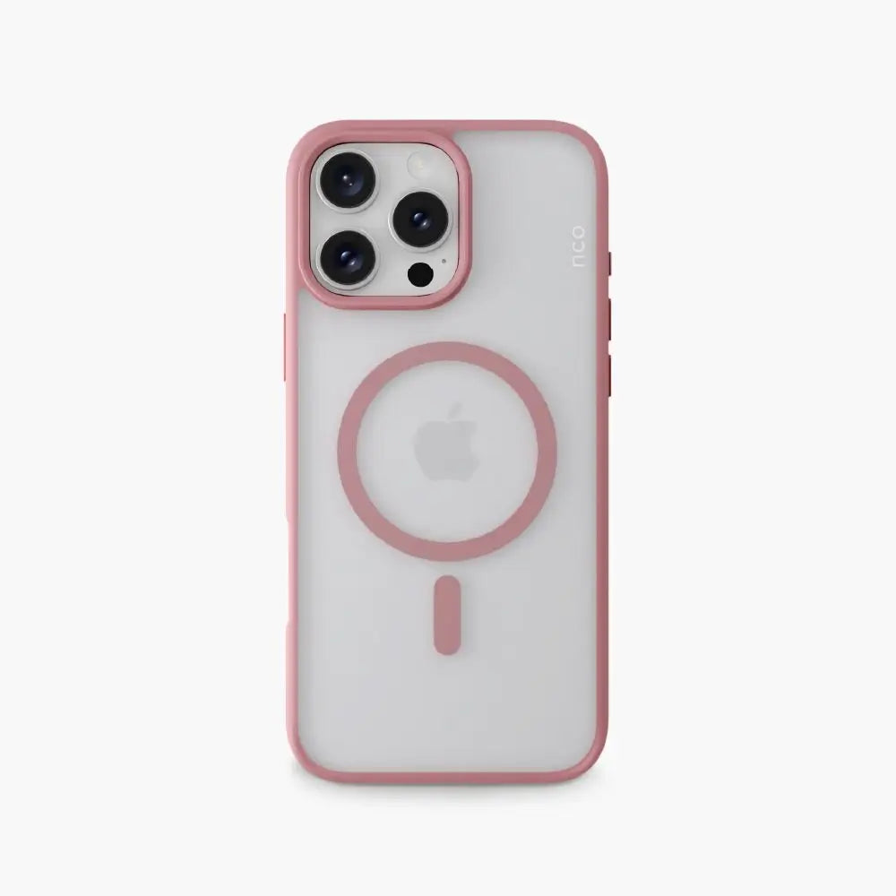 Case NCO SafeCase Lite con MagSafe para iPhone 16 Pro Max - Rosado