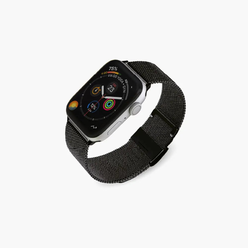 Correa Acero Inoxidable NCO MeshLoop para Watch - Negro