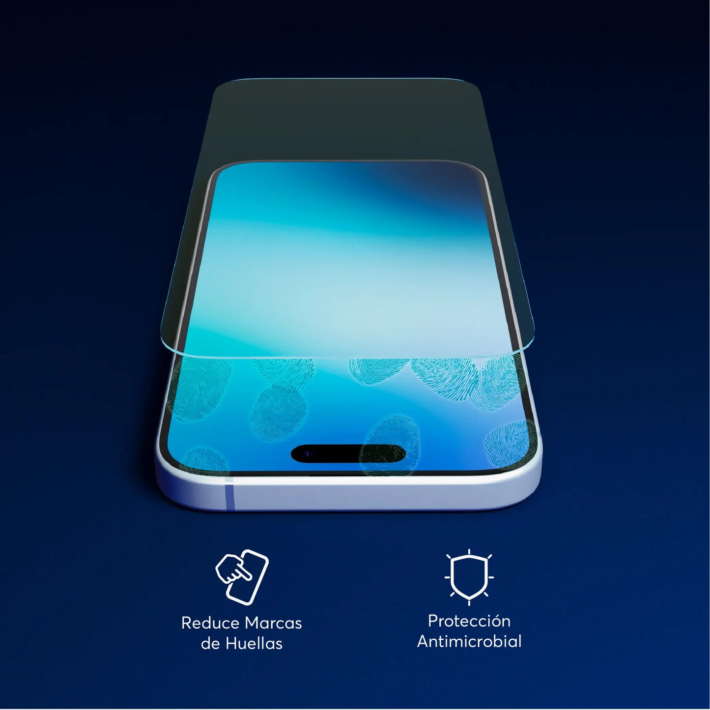 Protector de Pantalla NCO GlassGuard para iPhone 15 y 16
