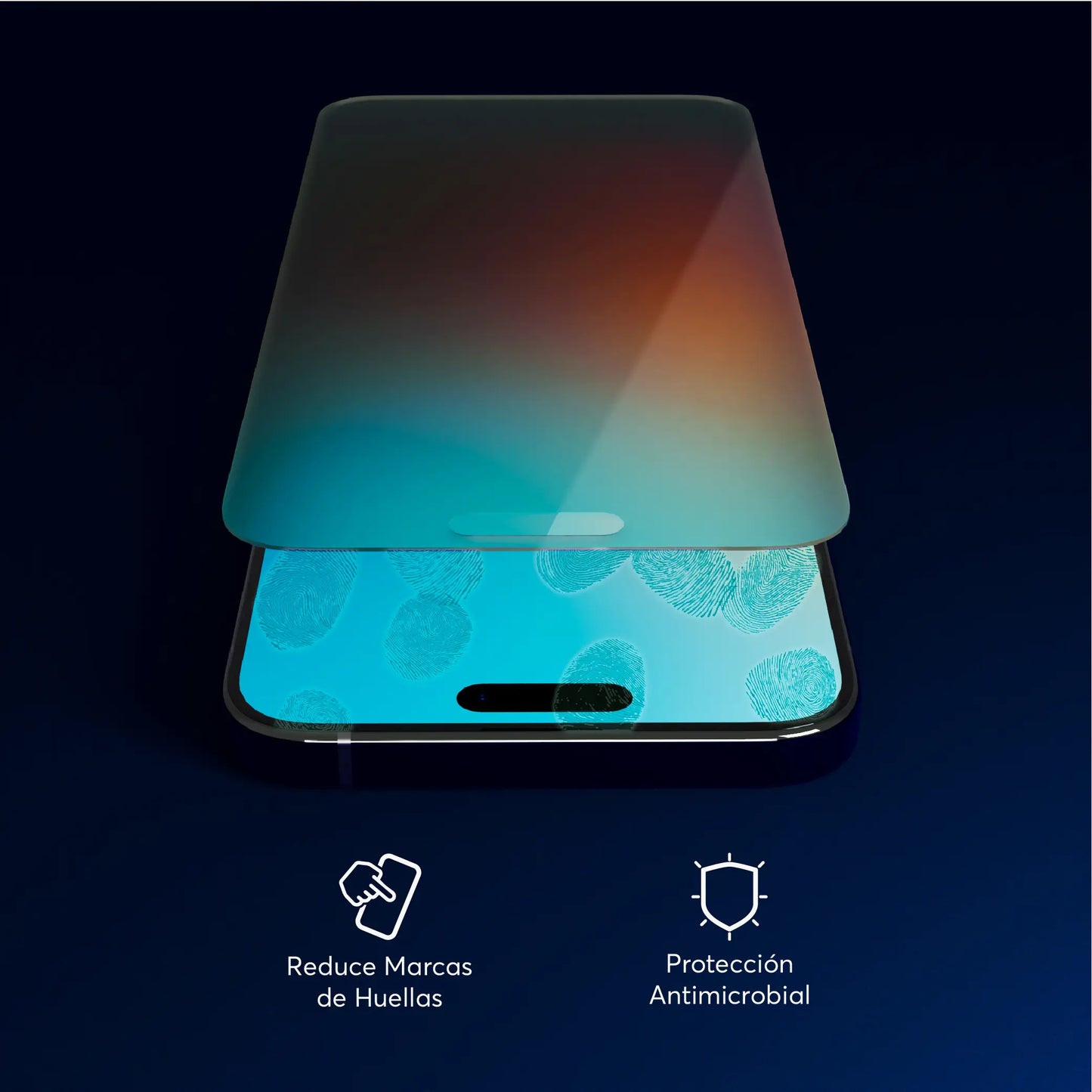 Protector de Pantalla Mate NCO NanoGlass para iPhone 15 Pro Max
