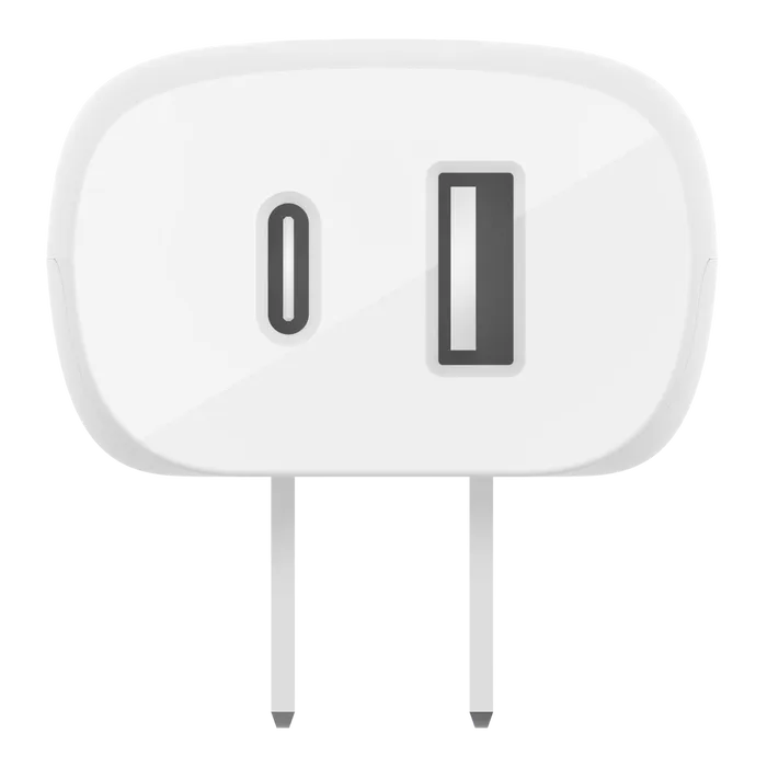 Cargador de pared Belkin USB-Cx1 y USB-Ax1 37W - Blanco
