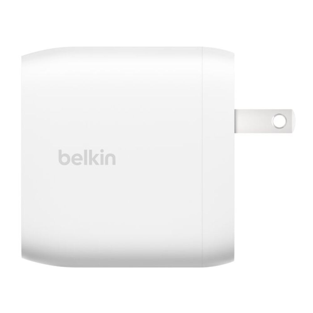 Cargador de Pared Inteligente Belkin (2 USB-C) 60W- Blanco