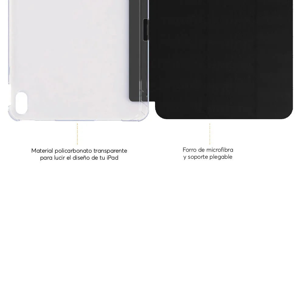 Case NCO ClearFolio para iPad Air 11 - Morado