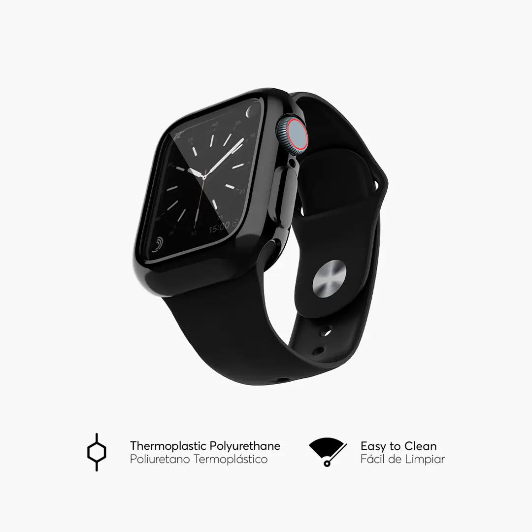 Protector de pantalla NCO SafeCase 360 Apple Watch 45/44mm- Negro