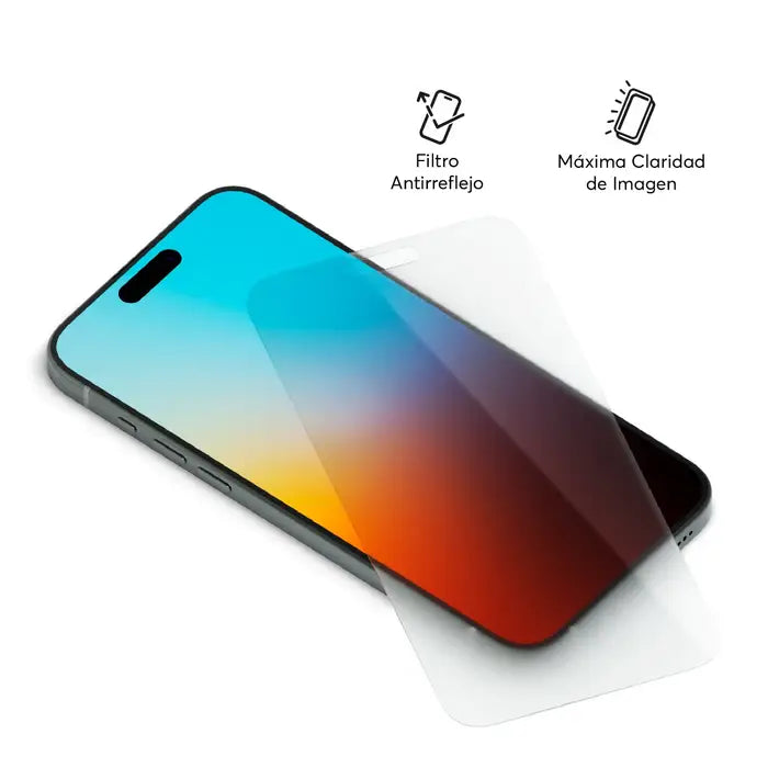 Protector de Pantalla Mate NCO NanoGlass para iPhone 15 Pro Max