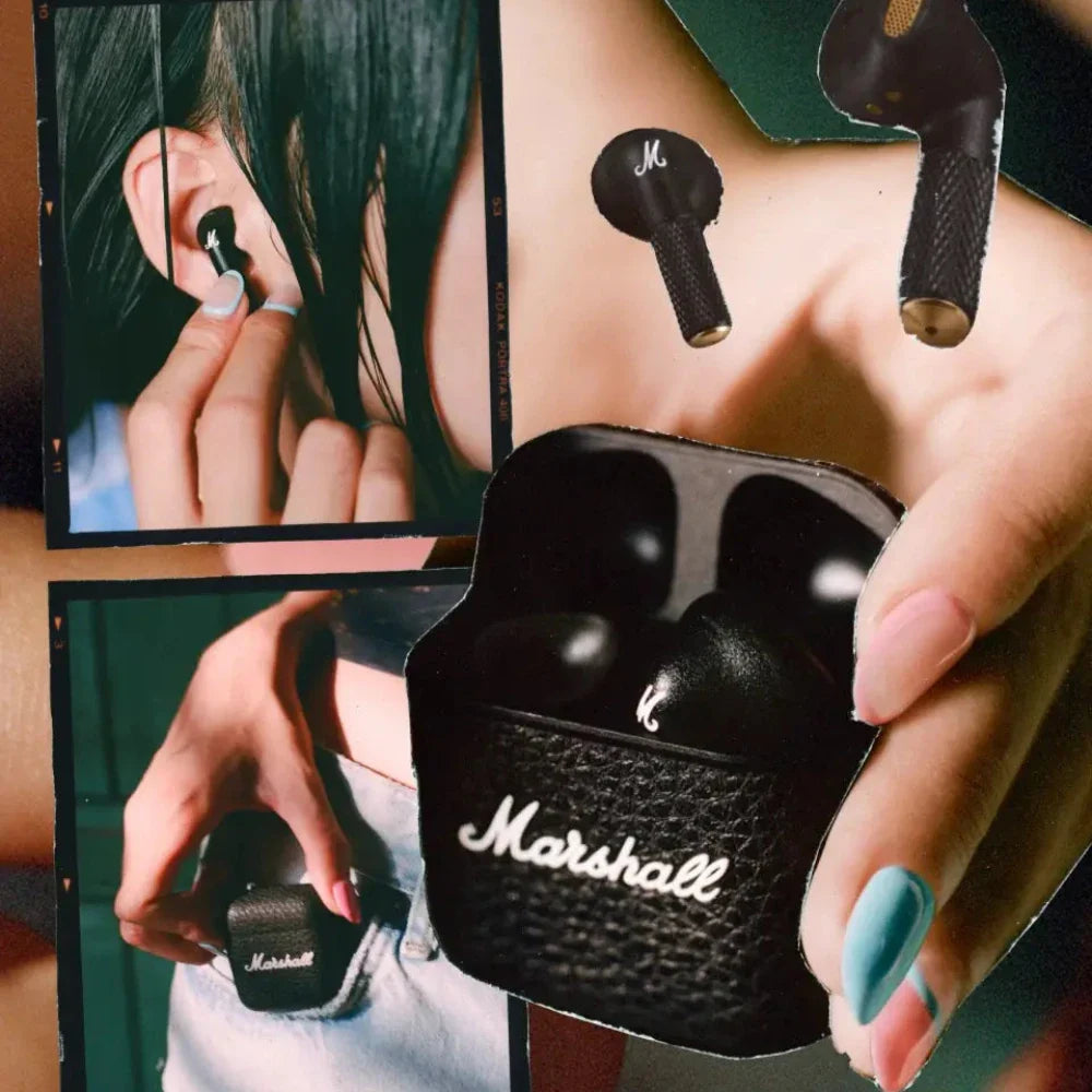 Audífonos Marshall Minor IV Bluetooth In Ear - Negro