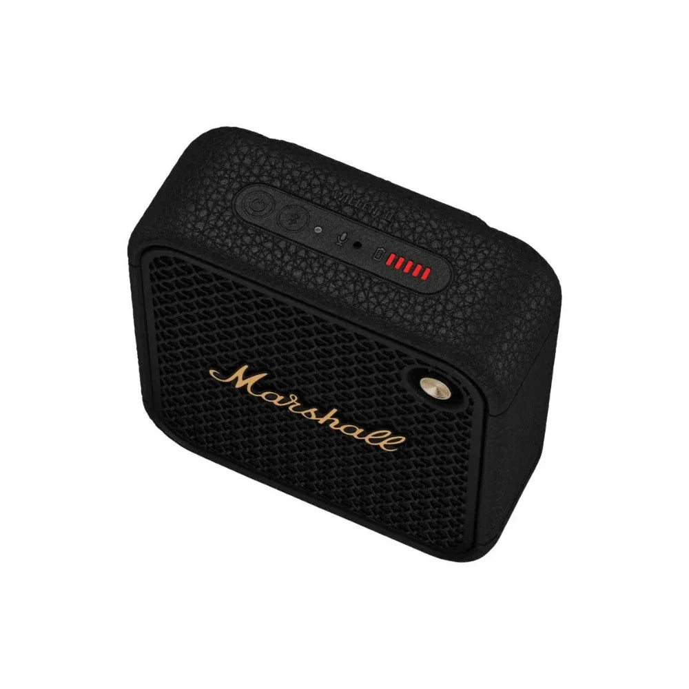 Parlante Marshall Willen II Bluetooth - Negro/Laton | iShop Costa Rica