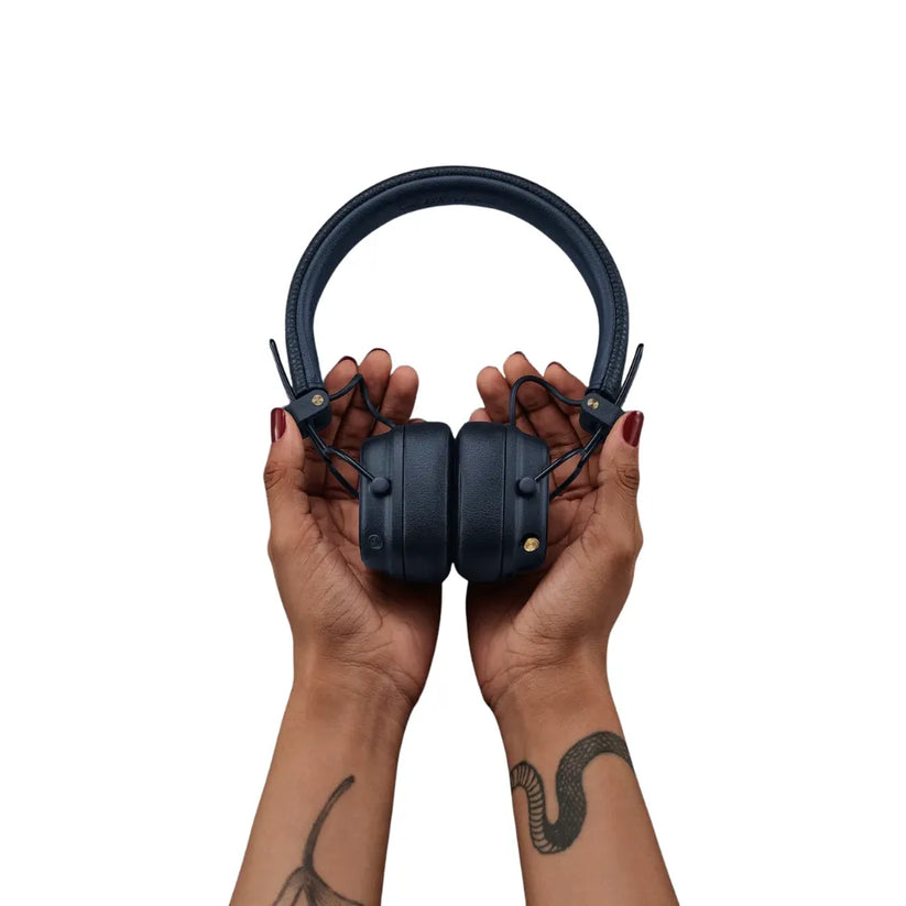 Audífonos_Marshall_Major_V_Bluetooth_On_Ear_Azul_Medianoche_Posición_5_iShop_Costa_Rica