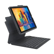 Teclado Zagg con Funda Pro Keys para iPad 10.2 - Inglés - Gris