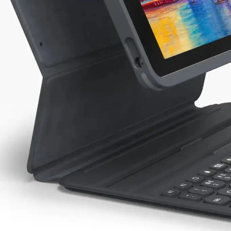 Teclado Zagg con Funda Pro Keys para iPad 10.2 - Inglés - Gris