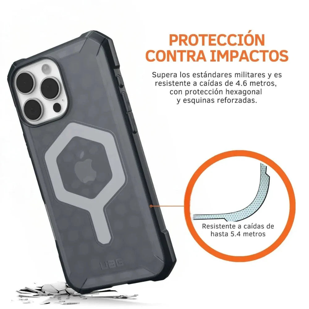 Case UAG Essential Armor con Magsafe para 16 Pro Max - Gris Oscuro