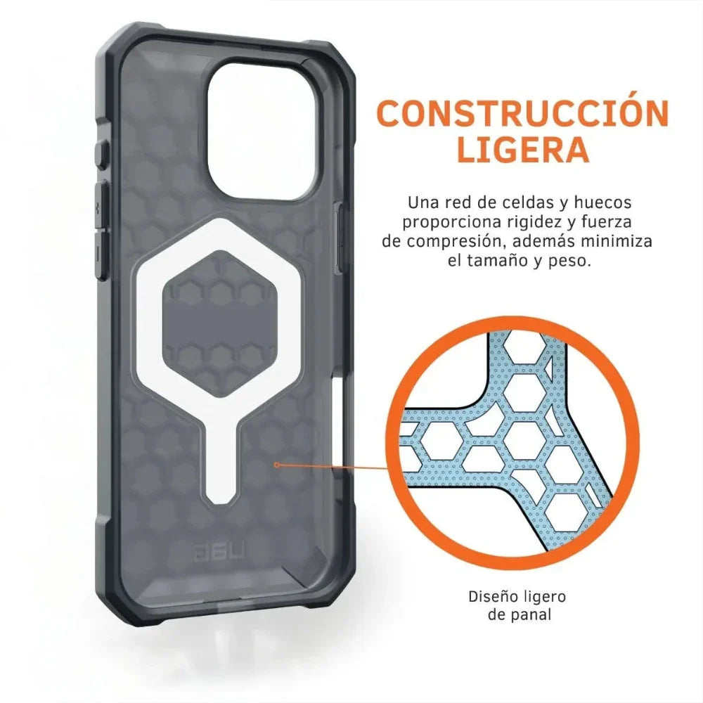 Case UAG Essential Armor con Magsafe para 16 Pro Max - Gris Oscuro