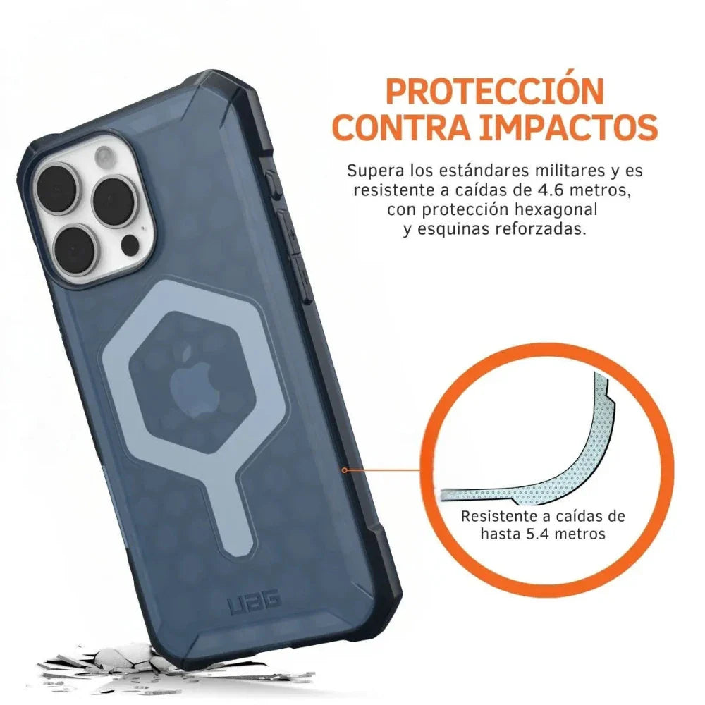 Case UAG Essential Armor con Magsafe para 16 Pro Max - Azul Nube