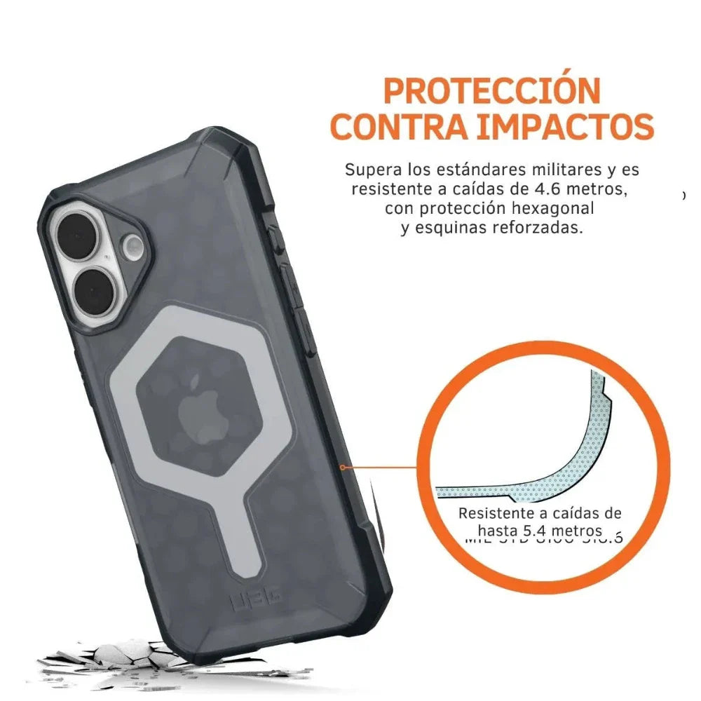 Case UAG Essential Armor  con Magsafe para 16 - Gris Oscuro