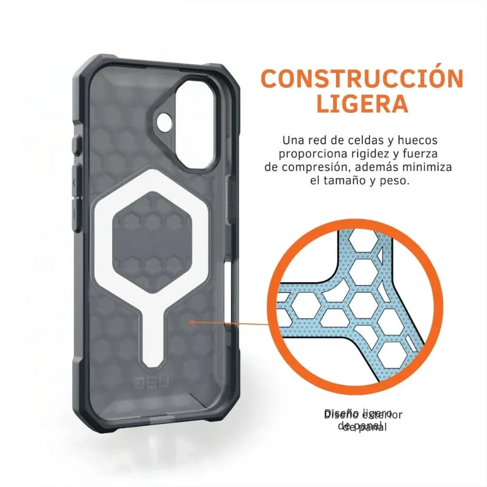 Case UAG Essential Armor  con Magsafe para 16 - Gris Oscuro