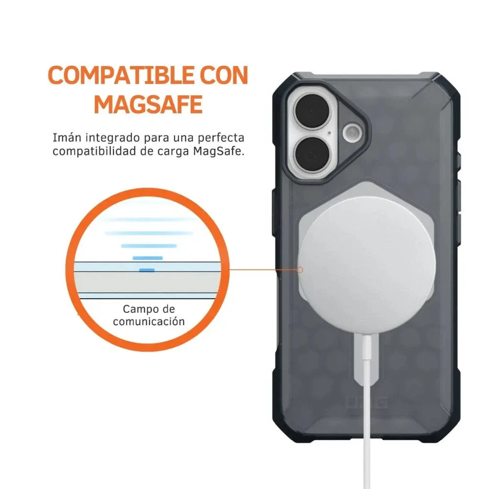 Case UAG Essential Armor  con Magsafe para 16 - Gris Oscuro