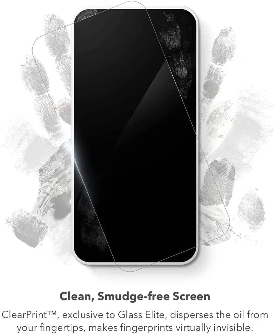 Protector de Pantalla Zagg Glass Elite+ iPhone 13/13 Pro/14 - Transparente