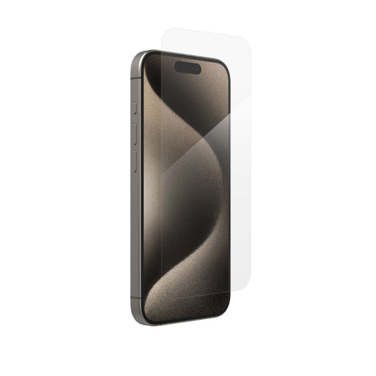 Protector de Pantalla Glass Elite ZAGG para iPhone 15 Pro ultra resistente