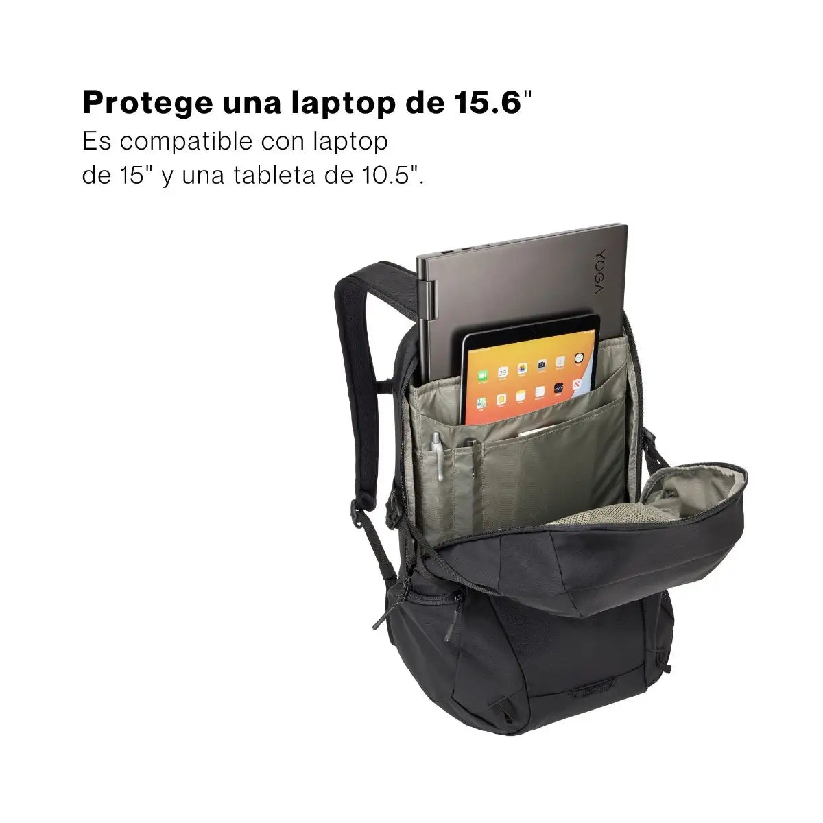 Mochila Thule Enroute para MacBooks de 16 - Negro