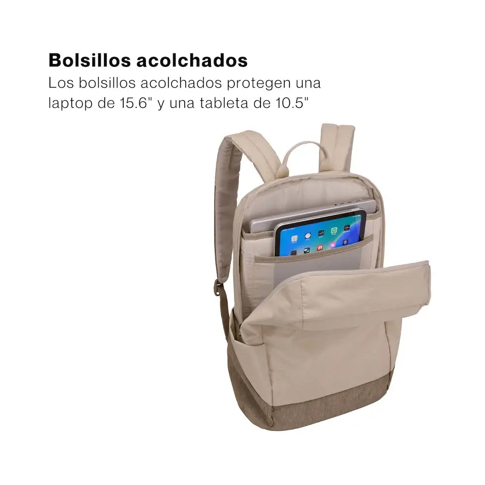 Mochila Thule Lithos para MacBooks de 15/16 - Beige