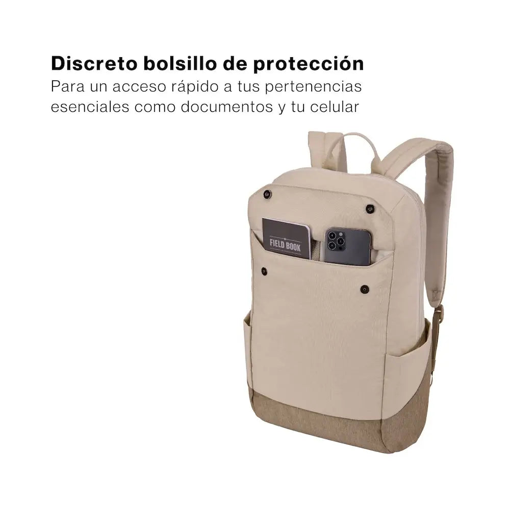 Mochila Thule Lithos para MacBooks de 15/16 - Beige