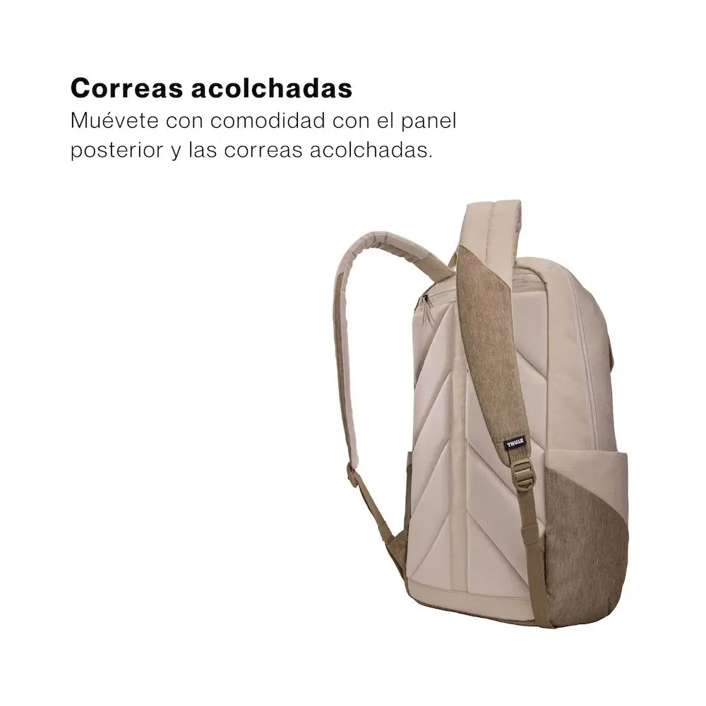 Mochila Thule Lithos para MacBooks de 15/16 - Beige