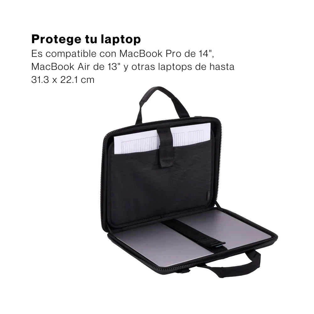 Maletín_Thule_Gauntlet_para_MacBook_Pro_14_ATTACHE_Negro_Posición_8_iShop_Costa_Rica