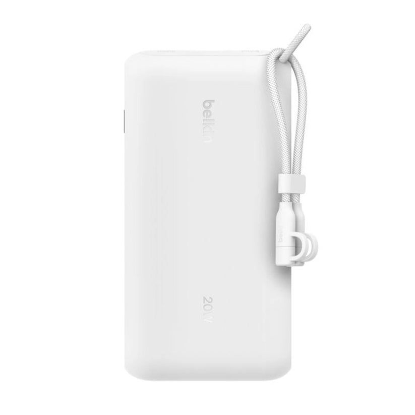 Batería:_Externa _Belkin_20K_con_2_USB_C_Blanco_Posicion_1_ iShop_Costa_Rica