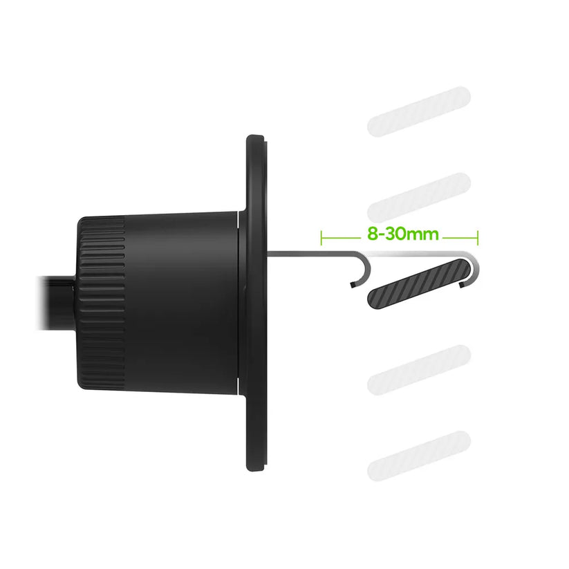 Soporte_Magnetico_Mophie_Qi2_Auto_MagSafe_Negro_Imagen_posicion_2_iShop_Costa_Rica