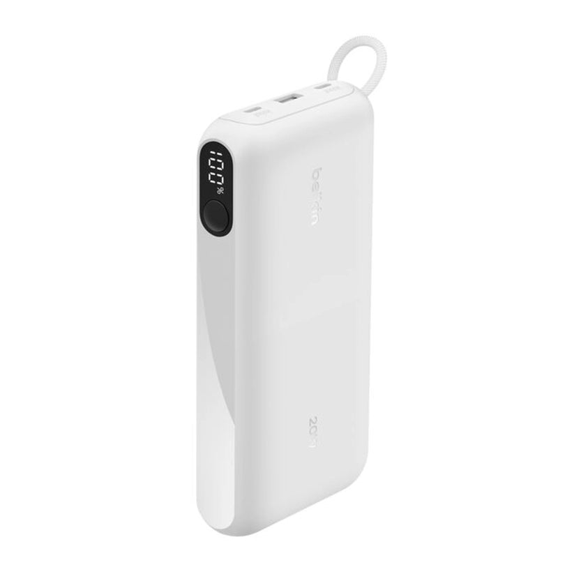 Batería:_Externa _Belkin_20K_con_2_USB_C_Blanco_Posicion_4_ iShop_Costa_Rica