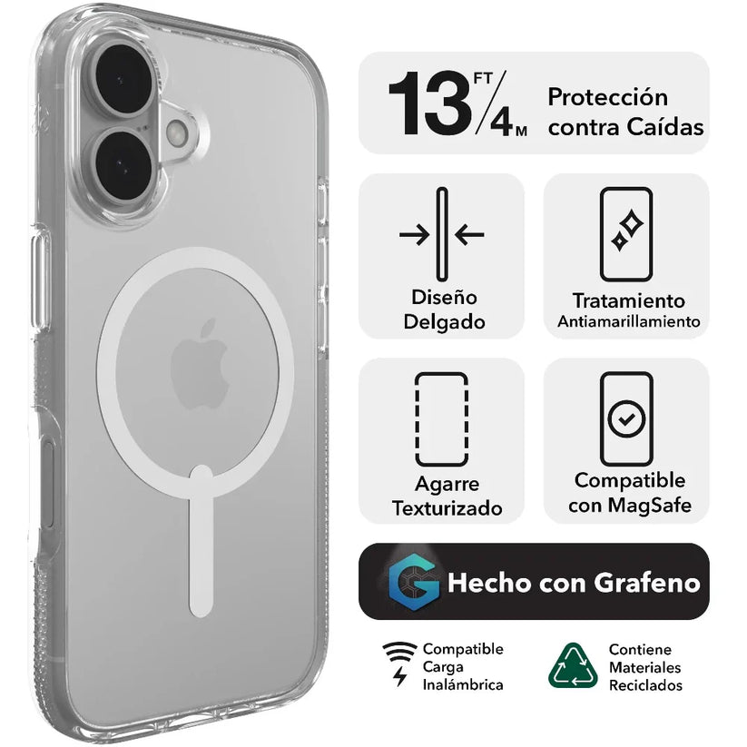 Case_ZAGG_Crystal_Palace_con_MagSafe_para_iPhone_16_Transparente_Imagen_posicion_2_iShop_Costa_Rica