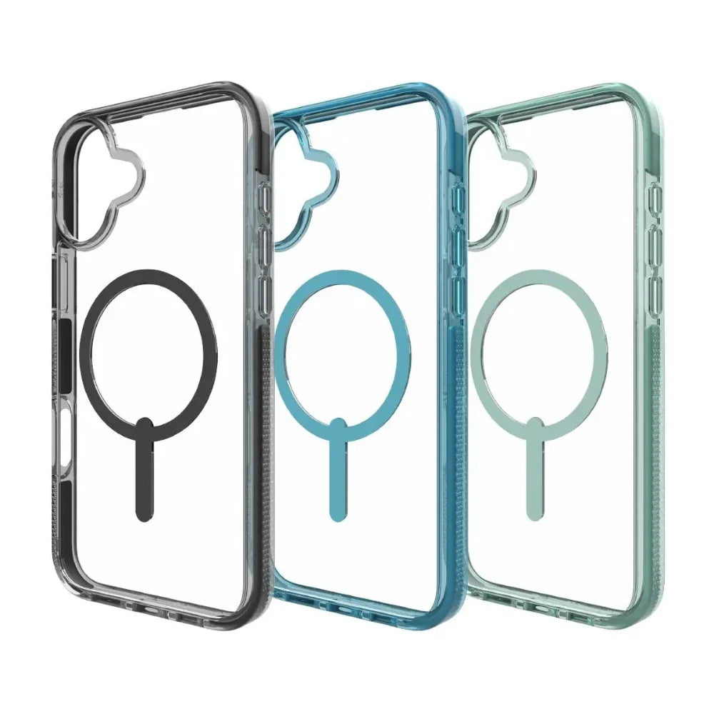 Case ZAGG Santa Cruz con MagSafe para iPhone 16 - Azul