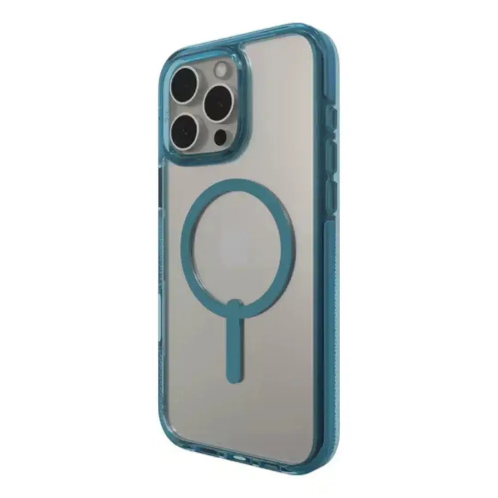 Case ZAGG Santa Cruz con MagSafe para iPhone 16 Pro Max - Azul