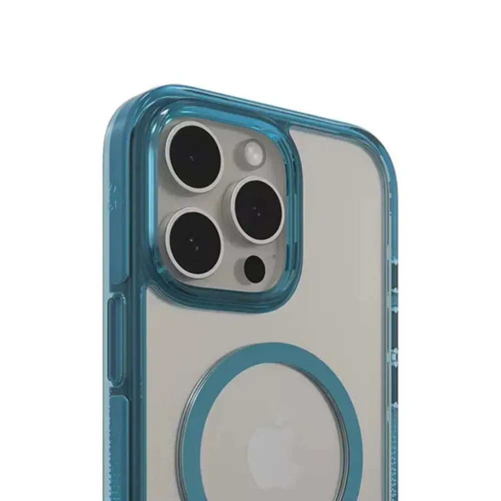 Case ZAGG Santa Cruz con MagSafe para iPhone 16 Pro Max - Azul